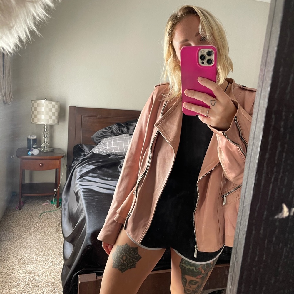 Bcbg Leather Jacket - image 1